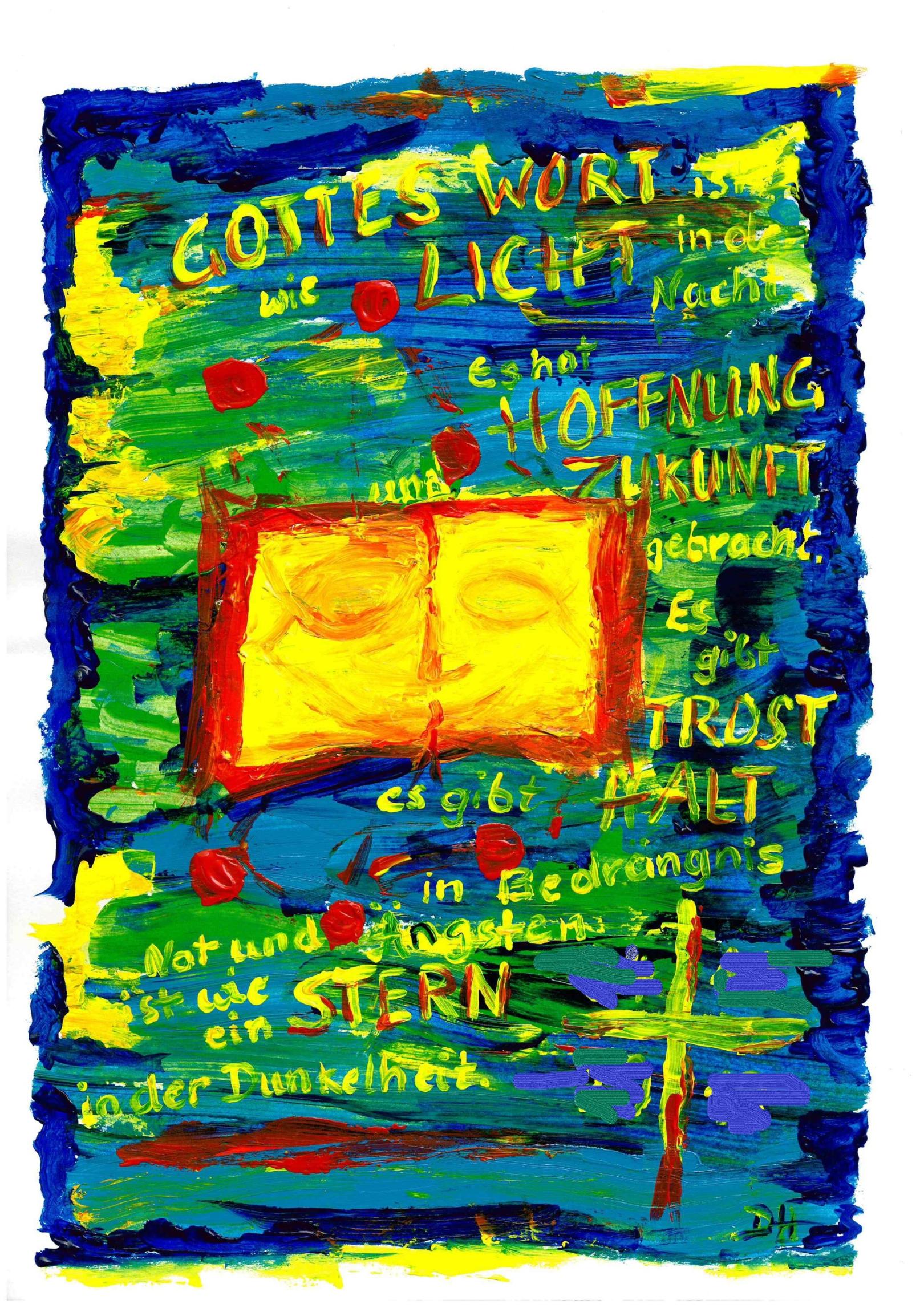 15Gottes Wort ist wie Licht in der Nacht_by_Doris_Hopf_pfarrbriefservice (c) Bild: Doris Hopf, dorishopf.de In: Pfarrbriefservice.de