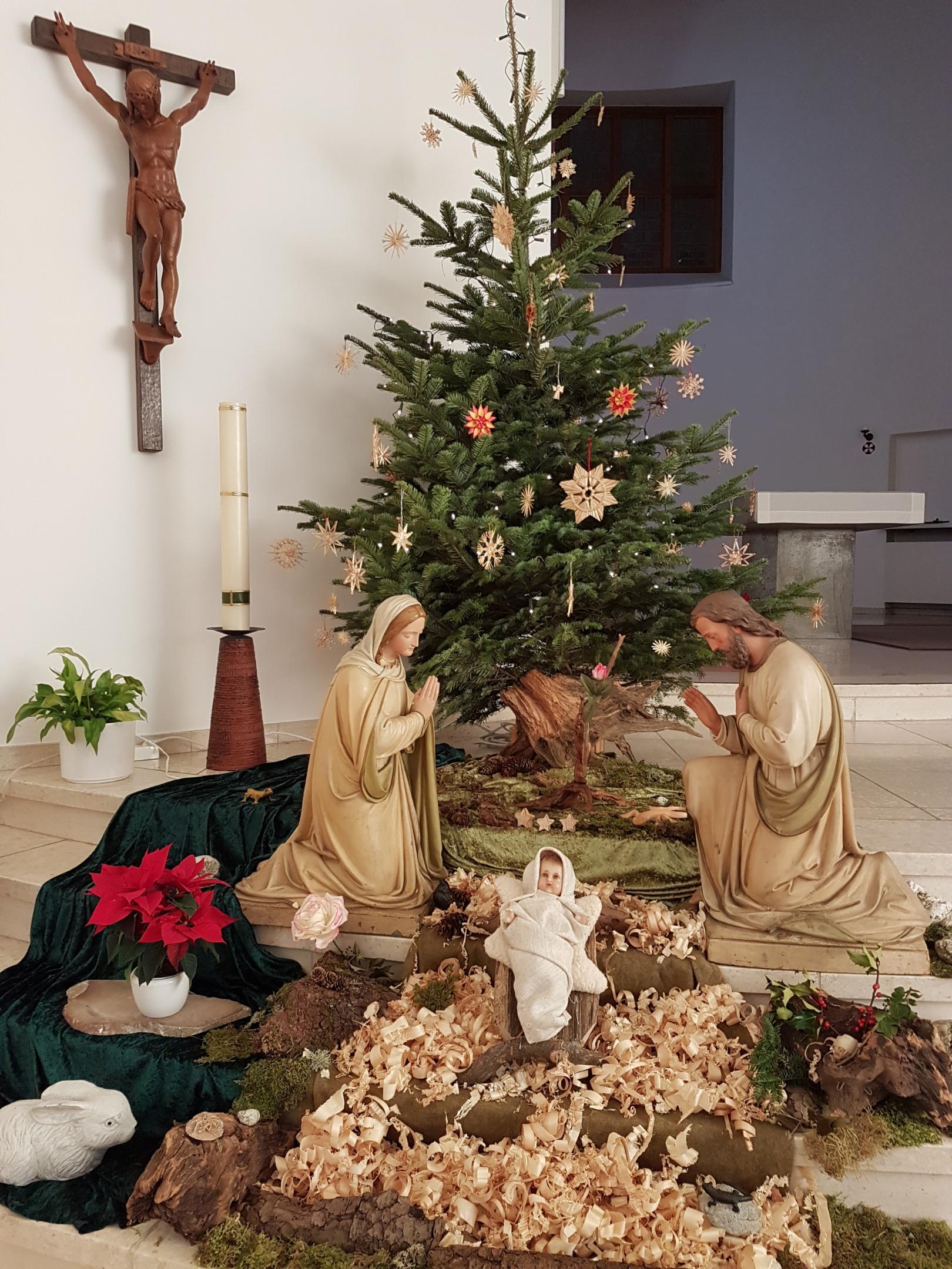 Krippe Abtei Maria Frieden (c) Norbert Lammertz