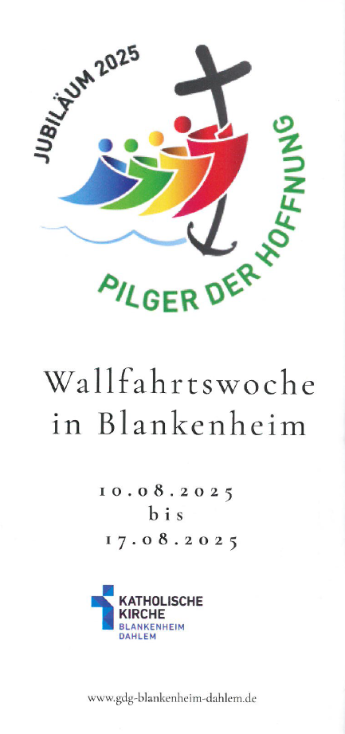 Wallfahrtswoche in Blankenheim (c) Pfarrbüro
